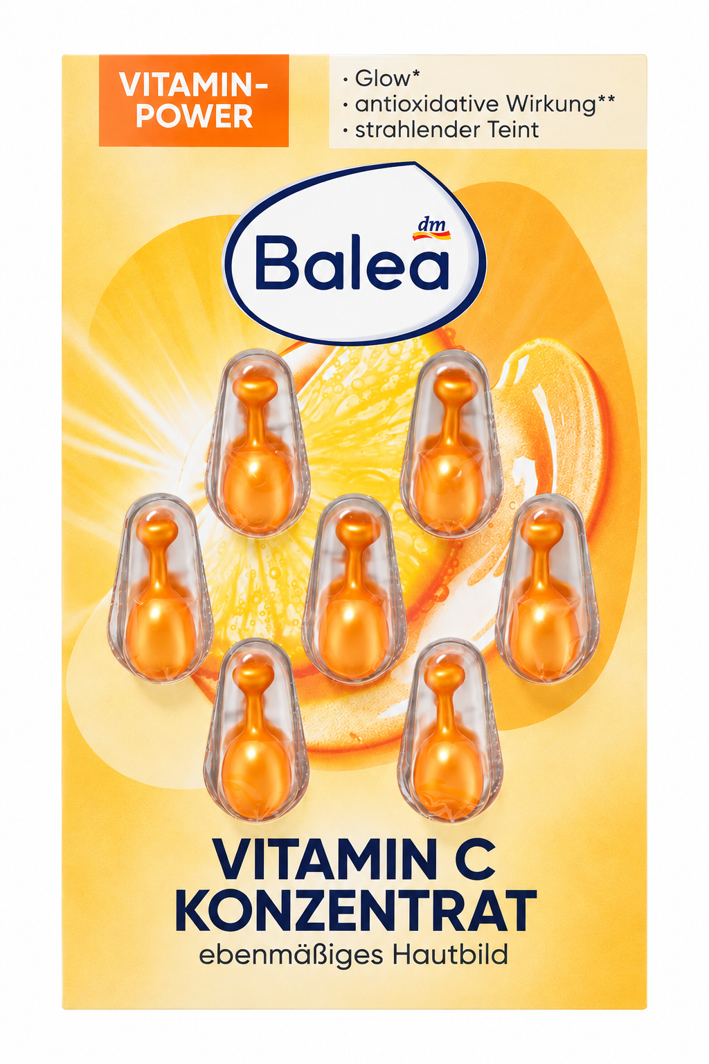 Balea Vitamin C Concentrate 7 pcs front