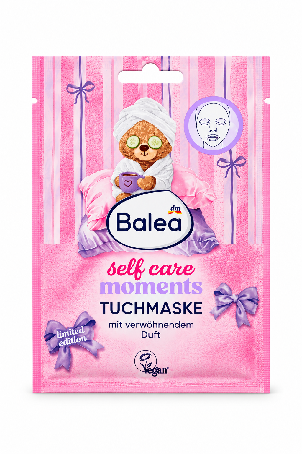Balea Selfcare Moments Sheet Mask front