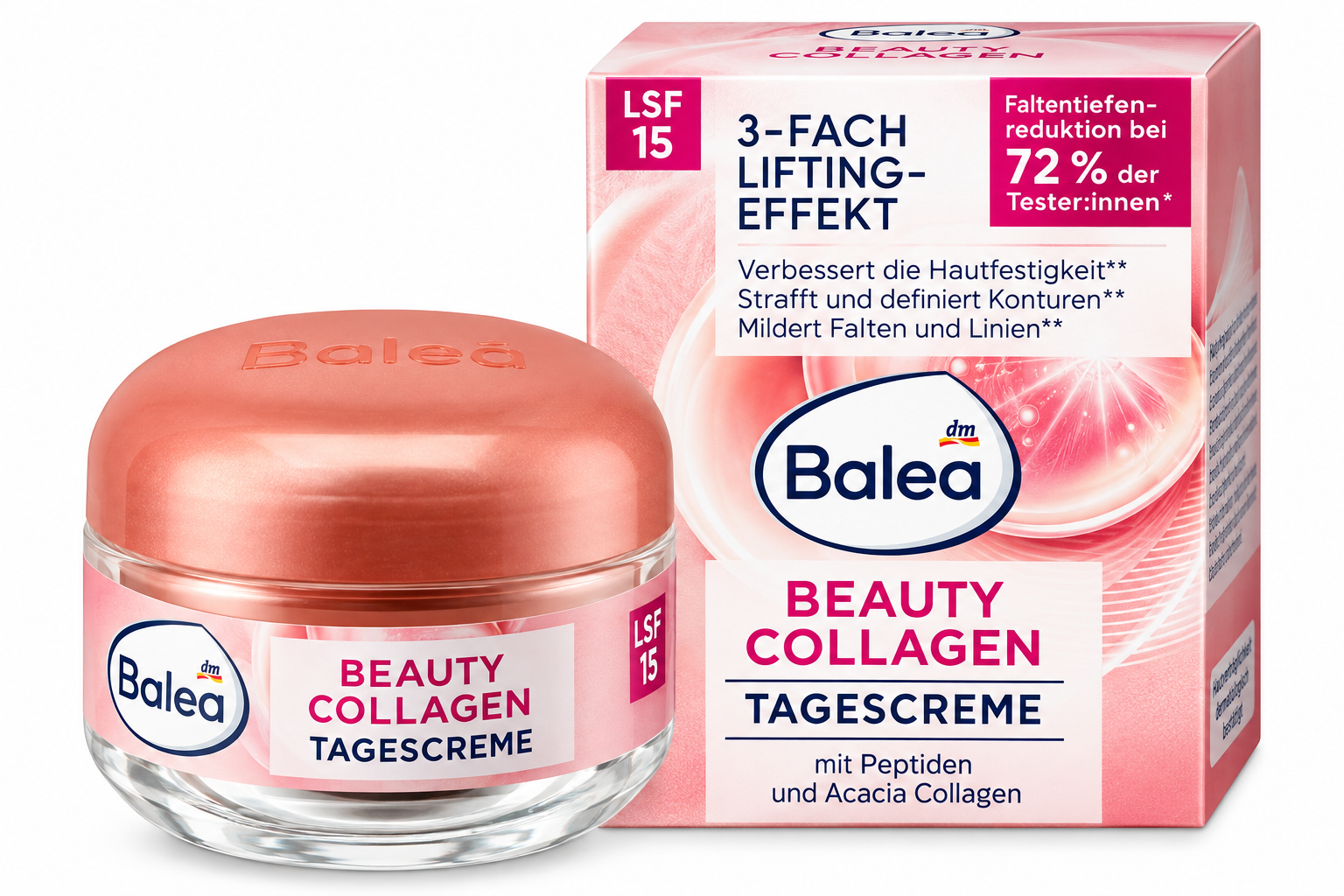 Balea Beauty Collagen Day Cream SPF 15 front